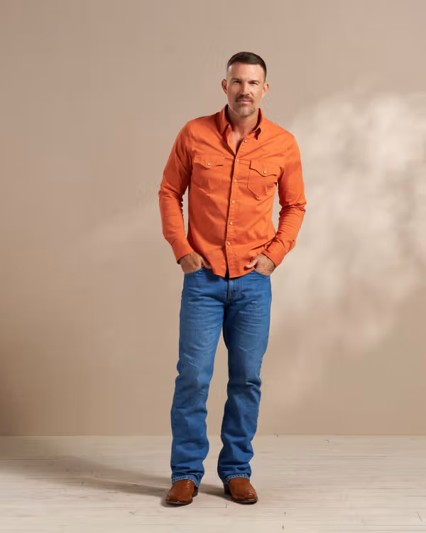 Men's Easywear Pearl Snap