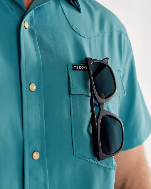 Men's Performance Short Sleeve Western Pearl Snap