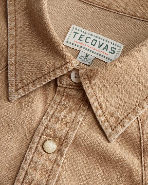 Men's Denim Pearl Snap