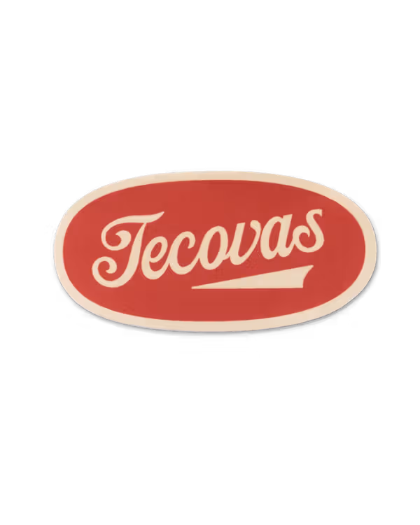 Tecovas Red Logo Sticker