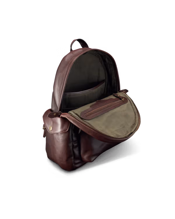 Men's Leather Backpack