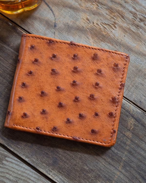 Ostrich Billfold