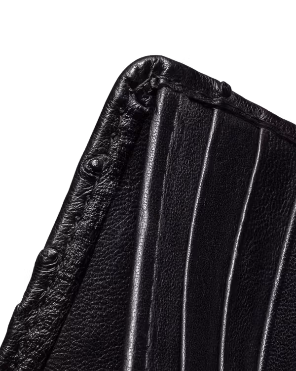 Ostrich Billfold