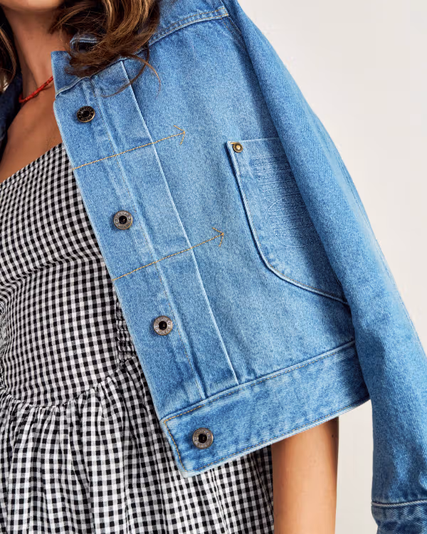 Women's Denim Trucker Jacket