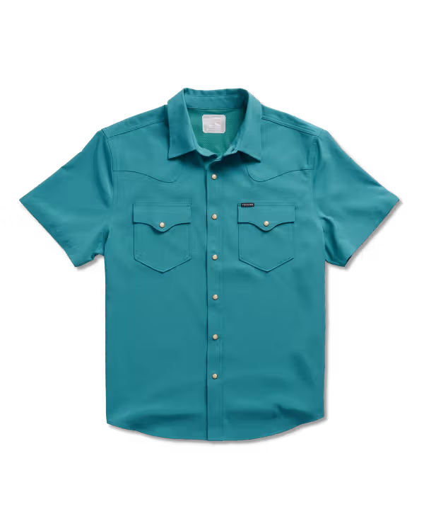 Men's Performance Short Sleeve Western Pearl Snap - Classic Fit