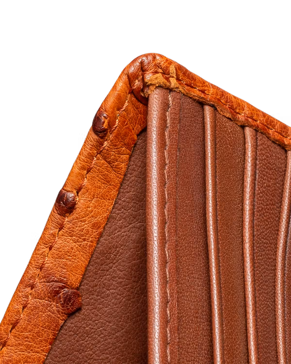 Ostrich Billfold
