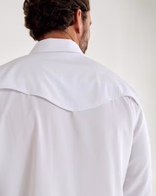 Men's Performance Long Sleeve Western Pearl Snap - Classic Fit