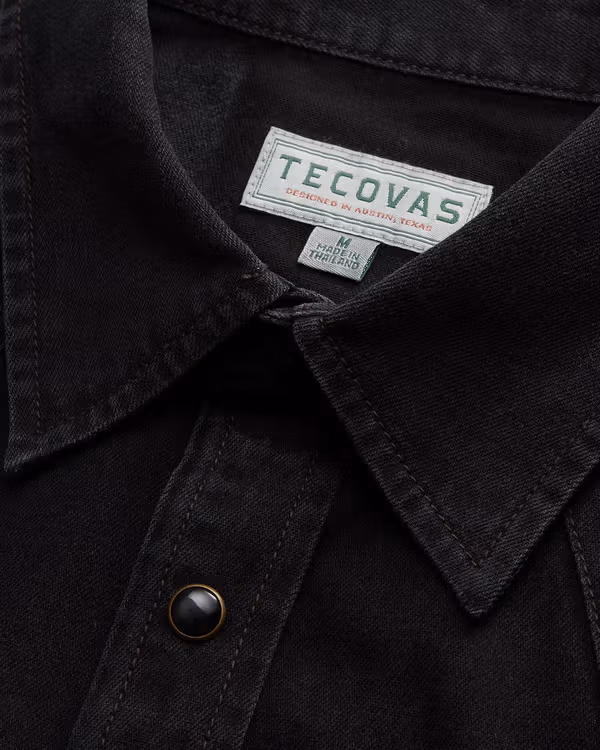 Men's Denim Pearl Snap