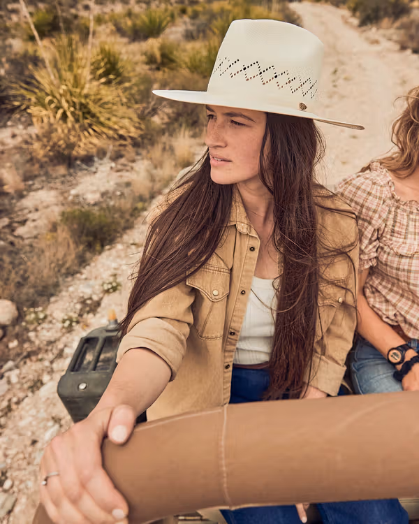 The Belle Straw Cowgirl Hat