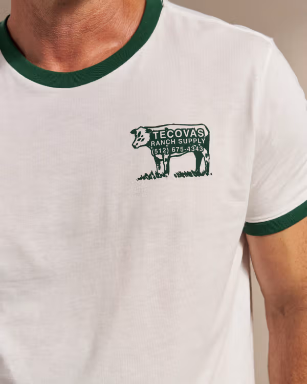 Men's Tecovas Ranch Supply Ringer Tee