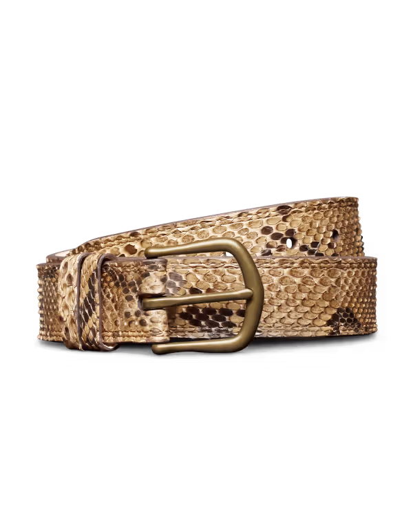 Women's Python Belt