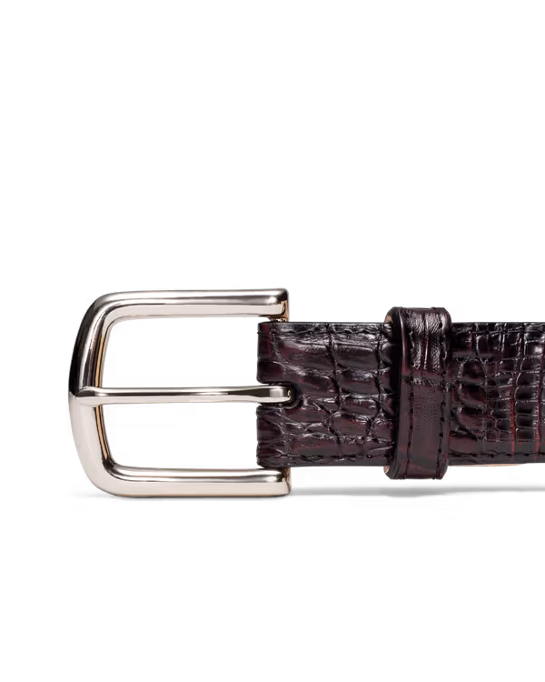 Men's Crocodile Belt