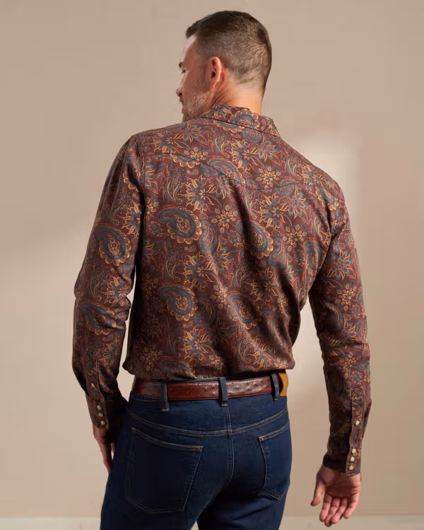 Men's Flying-T Thorn Stopper Pearl Snap