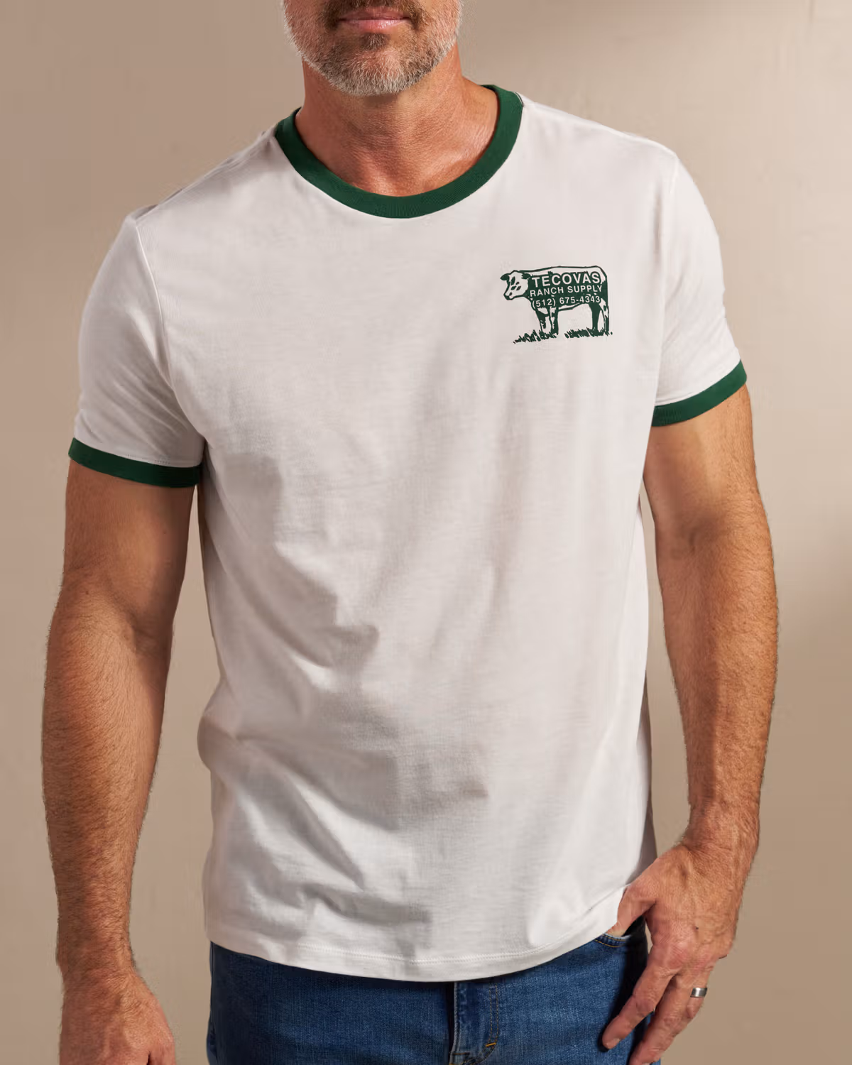 Men's Tecovas Ranch Supply Ringer Tee