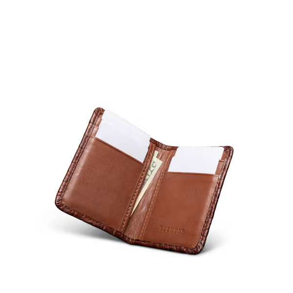Alligator Bifold Card Case