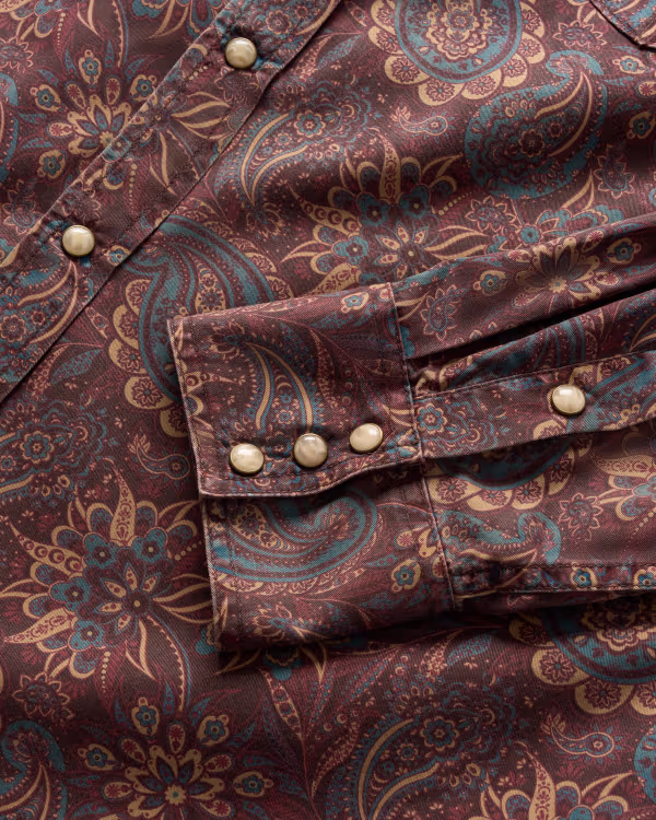 Men's Flying-T Thorn Stopper Pearl Snap