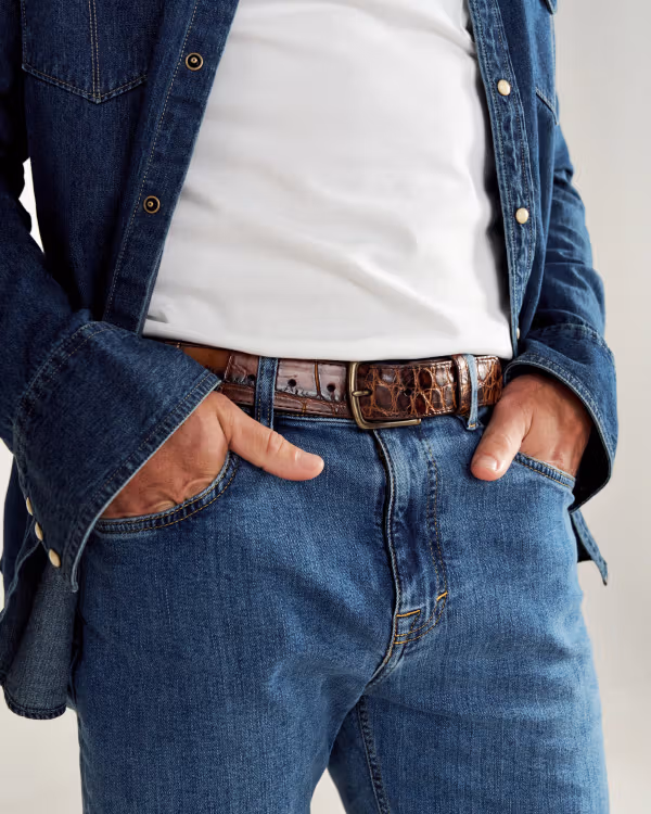 Men's Alligator Belt