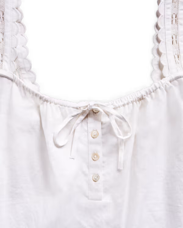 Women's Linen Artisanal Tank