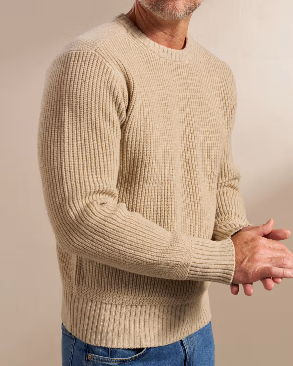 Men's Crew Neck Desert Sweater