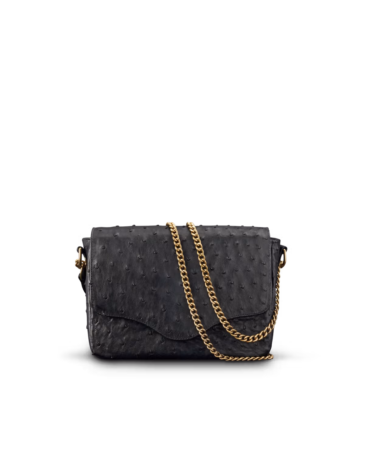 Ostrich Shoulder Bag