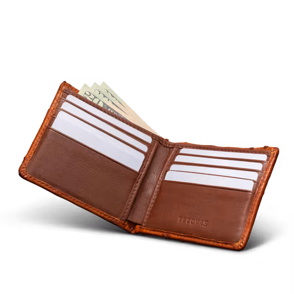 Ostrich Billfold