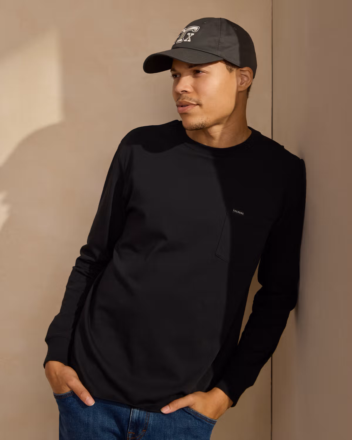 Men's Long Sleeve Standard Issue Pocket Tee