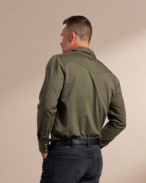 Men's Flying-T Thorn Stopper Pearl Snap