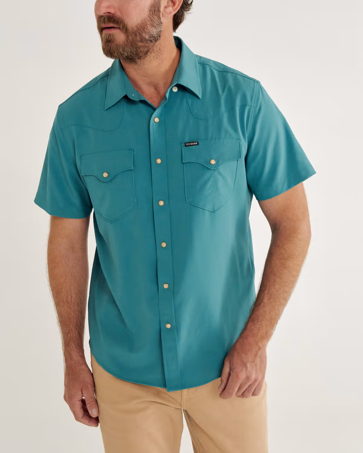 Men's Performance Short Sleeve Western Pearl Snap - Classic Fit