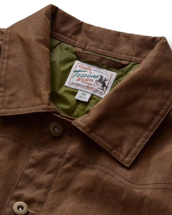 Men's Buckaroo Waxed Canvas Trucker Jacket