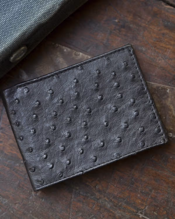 Ostrich Billfold