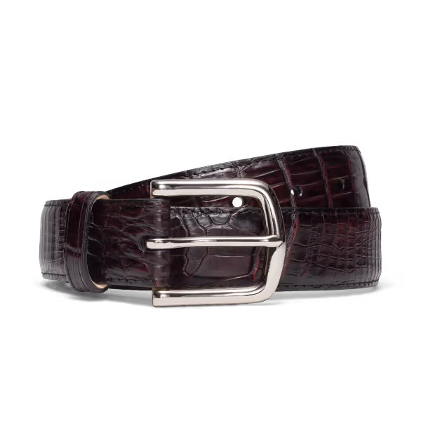 Men's Crocodile Belt