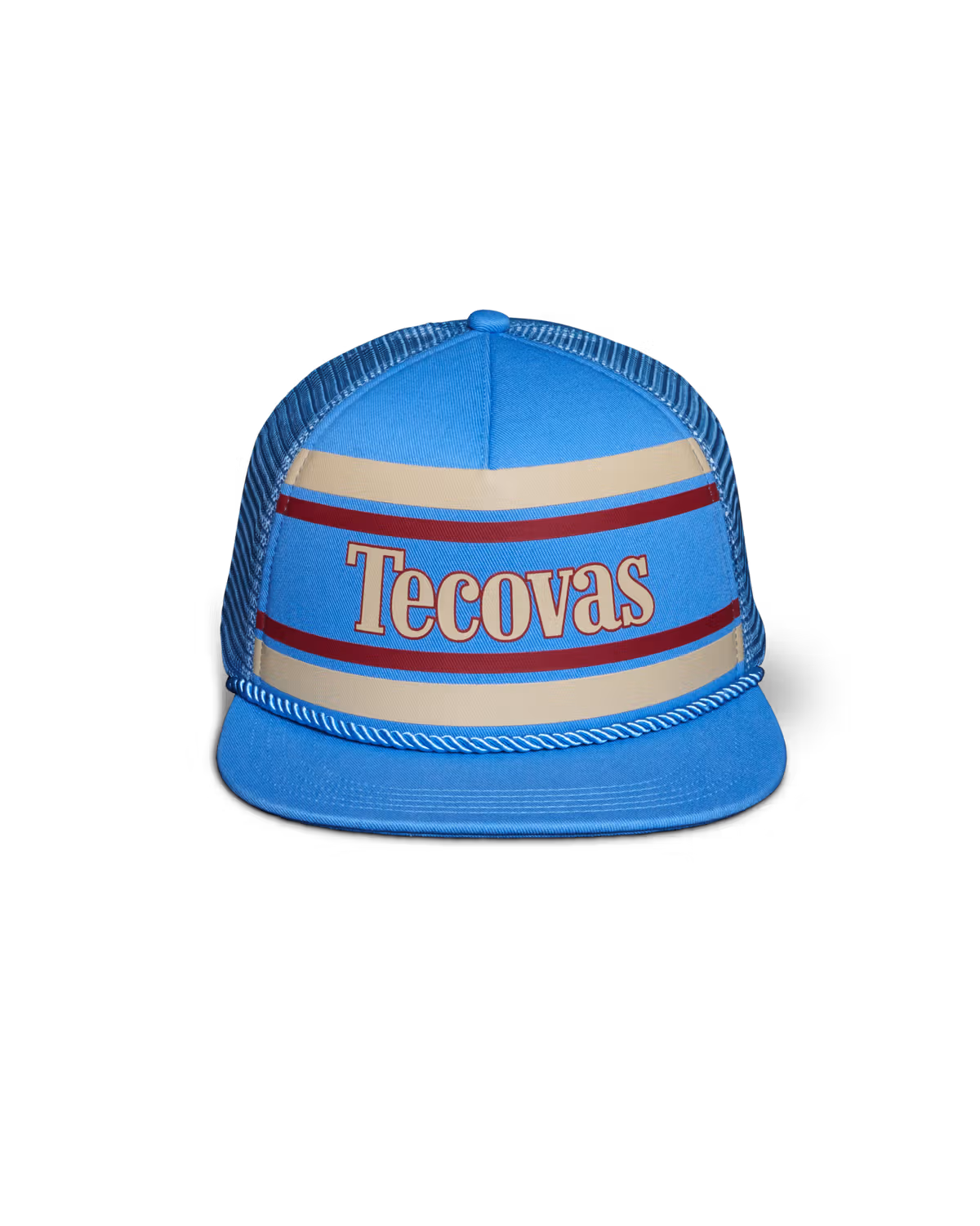 Retro Flat Brim Trucker