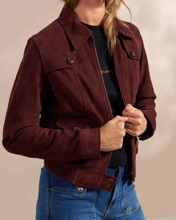 Women's Goat Suede Brush Jacket