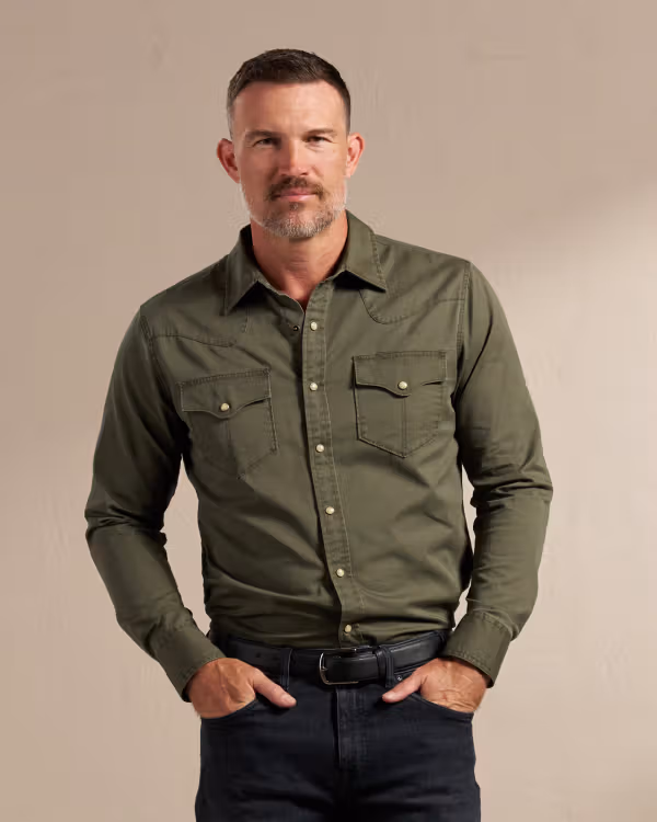 Men's Flying-T Thorn Stopper Pearl Snap