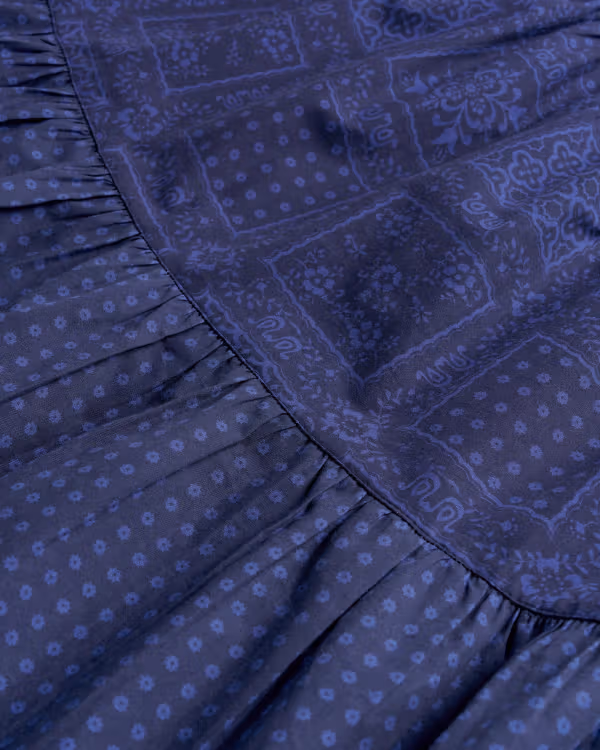 Women's Bandana Midi Skirt