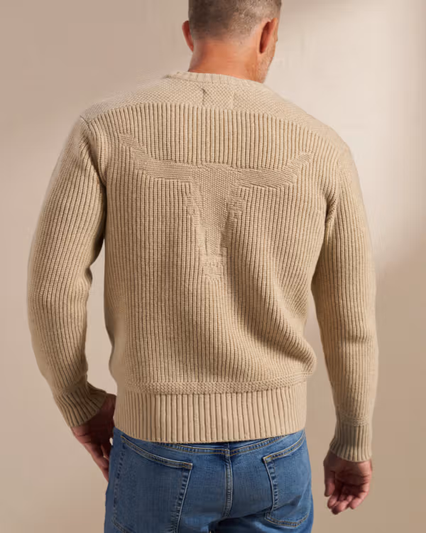 Men's Crew Neck Desert Sweater
