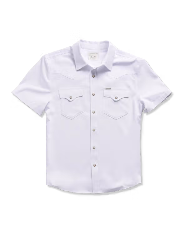 Men's Performance Short Sleeve Western Pearl Snap - Classic Fit