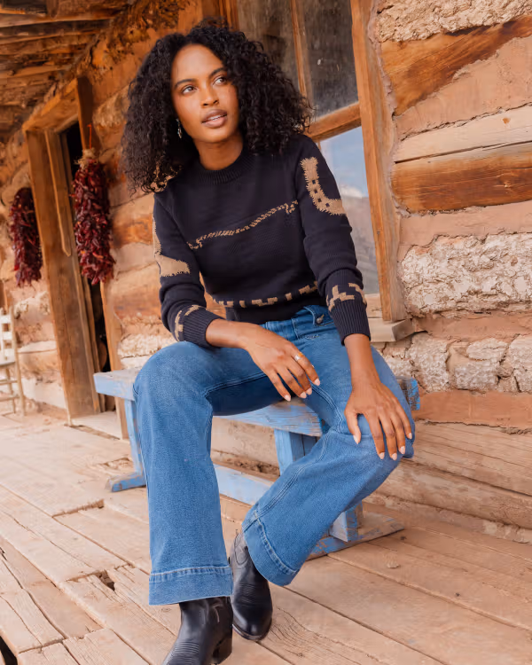 Women's High-Rise Flare Jeans