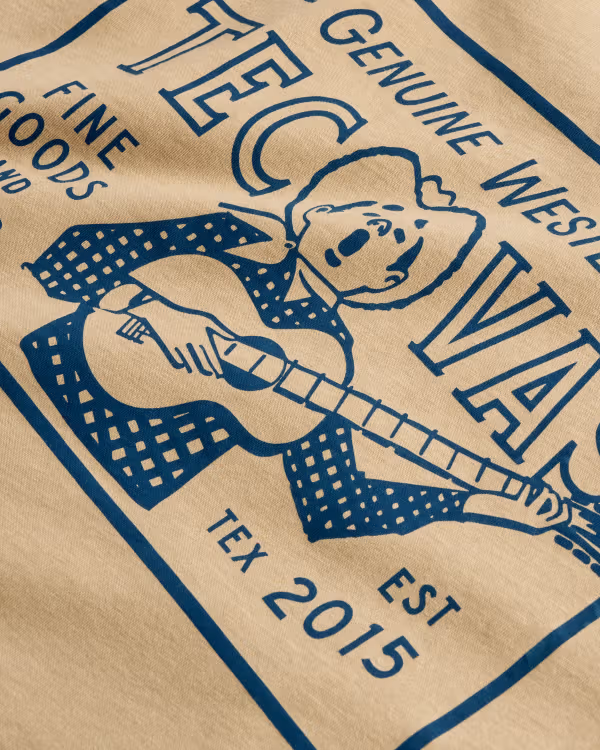 Men's Guitar Fine Goods Tee