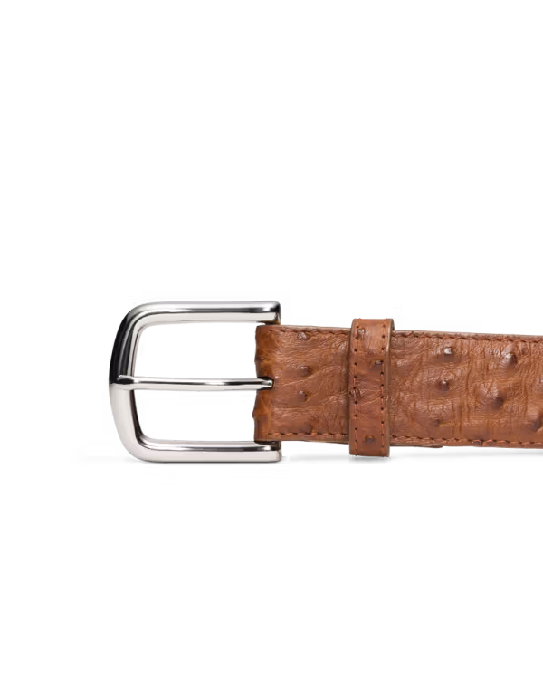 Men's Ostrich Belt