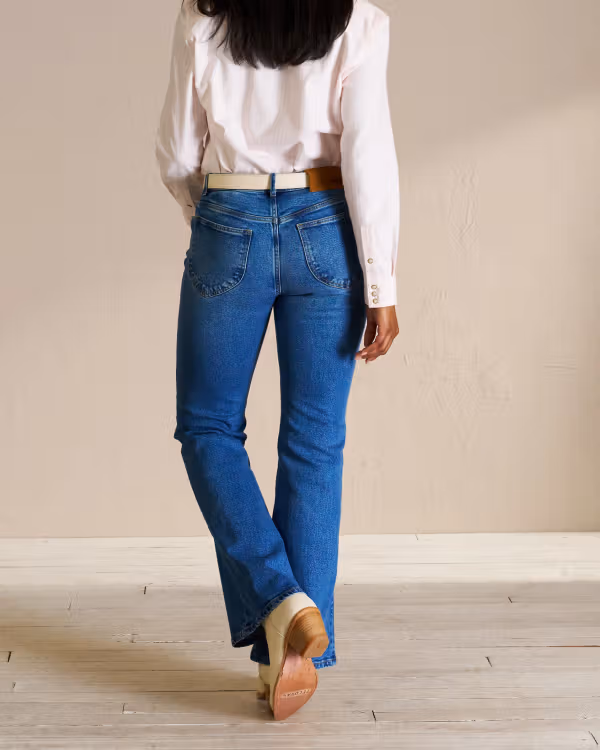 Women's Mid-Rise Bootcut Jeans