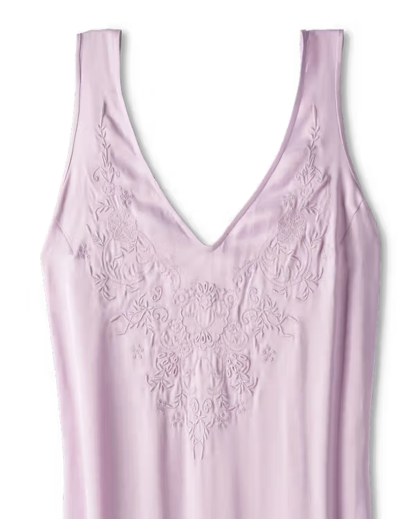 Women's Embroidered Slip Dress