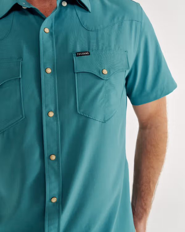 Men's Performance Short Sleeve Western Pearl Snap - Classic Fit