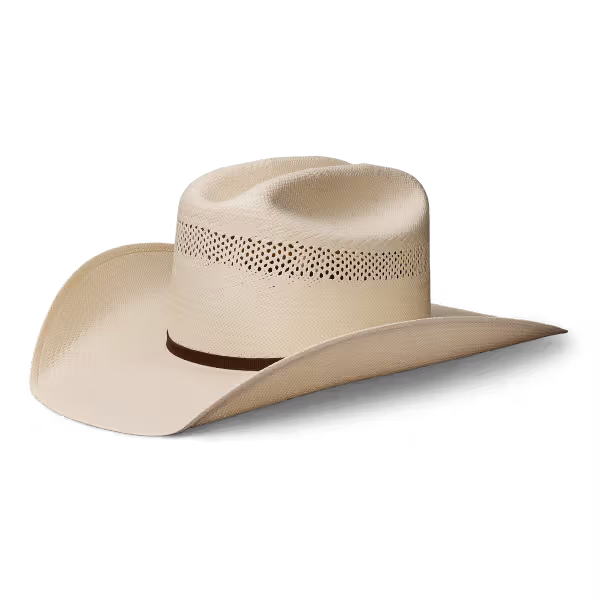 Cattleman Straw Cowboy Hat