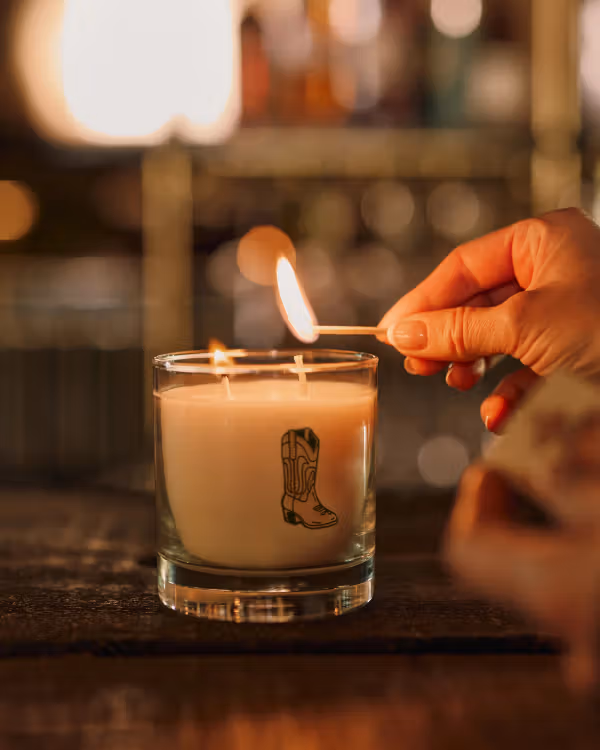 Go West Ranger Station Candle