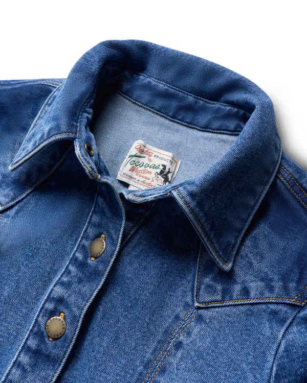 Women's Long Sleeve Denim Dress