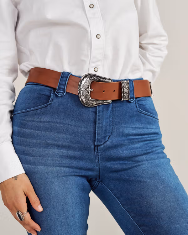 Women's Western 3 Piece Belt