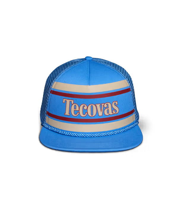 Retro Flat Brim Trucker