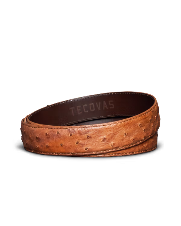 Men's Ostrich Belt