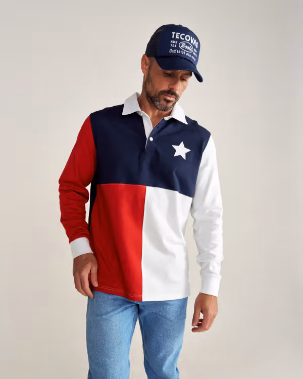 Men's Long Sleeve Polo